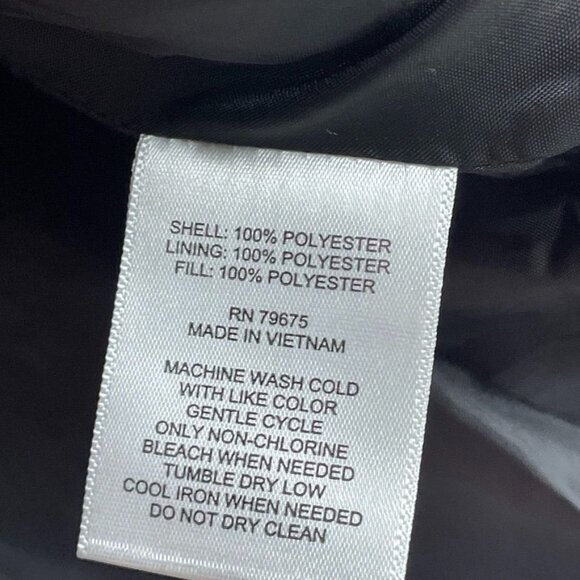 Anne Klein Womens Red Quilted Jacket Button Front Size Small d0453 - Picture 7 of 10